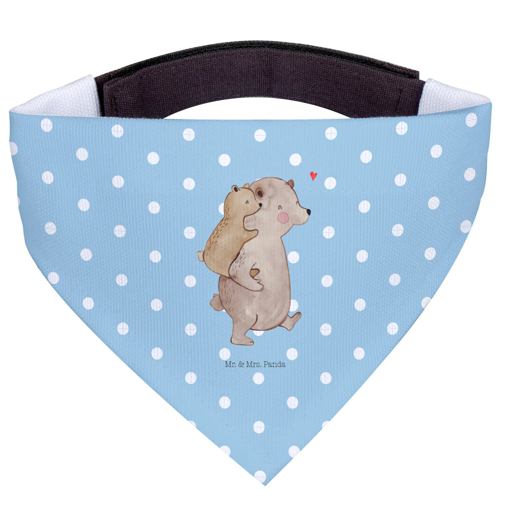 Dog neckerchief Papa Bear Hunde, Kleine Hunde, Halstuch, Hundehalstuch, Tuch, Oma, Papa, Opa, Vatertag, Familie, Schwester, Mama, Bruder, Muttertag, Vati, Onkel, Vater, Papi, Geschenk, Geburtstag