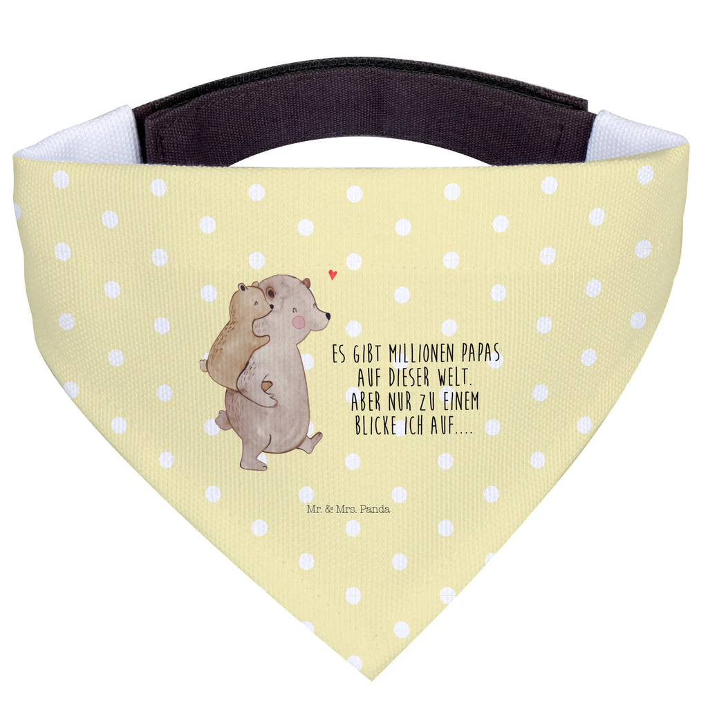 Dog neckerchief Papa Bear Hunde, Kleine Hunde, Halstuch, Hundehalstuch, Tuch, Oma, Papa, Opa, Vatertag, Familie, Schwester, Mama, Bruder, Muttertag, Vati, Onkel, Vater, Papi, Geschenk, Geburtstag