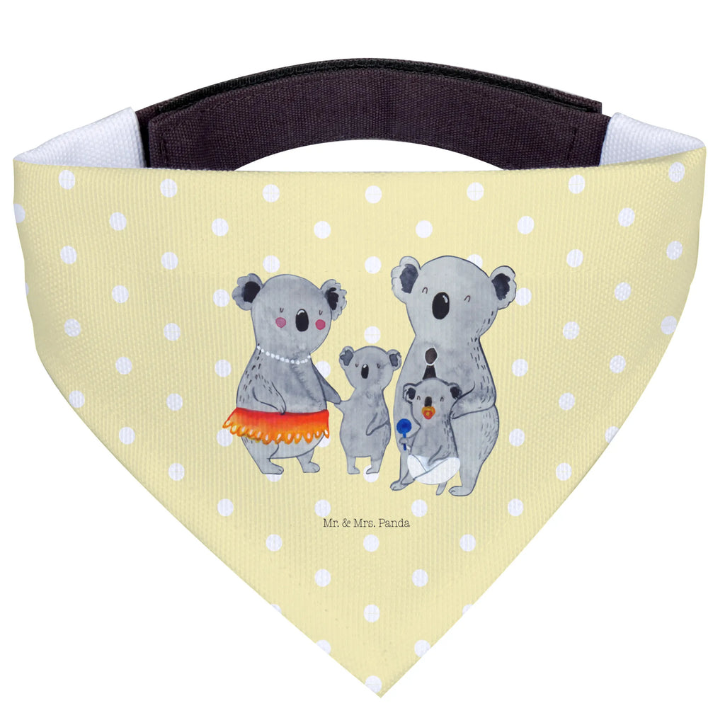 Dog neckerchief Koala Family dog scarf, big, scarf, neckerchief, dogs, big dogs, Family, Father's Day, Mother's Day, brother, sister, Mom, Dad, siblings, dad, koalas, Koala, family, children, mom, family life