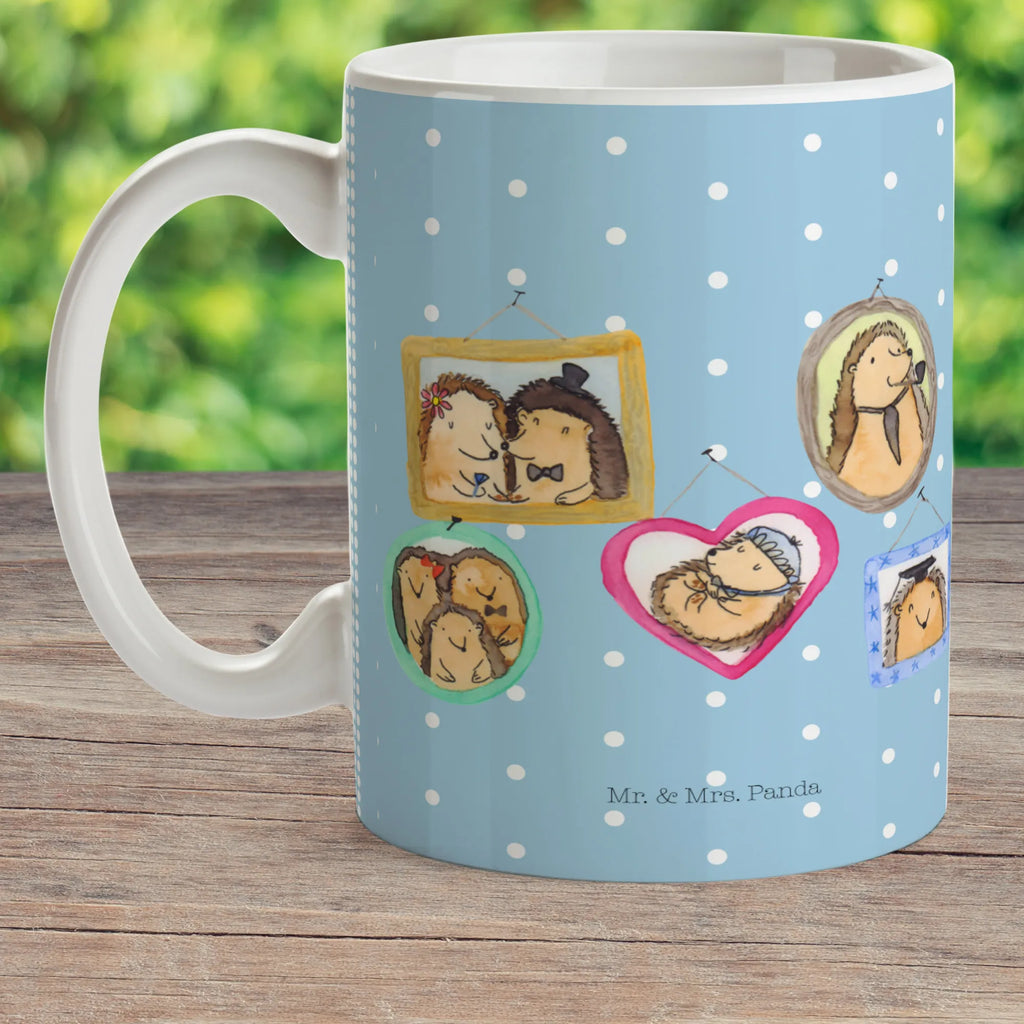 Child's mug Hedgehog family coffee cup, mug, plastic cup, camping mug, drinking cup, kindergarten, Family, Father's Day, Mother's Day, brother, sister, Mom, Dad, mum, solidarity, hedgehogs, dad, love, happiness, pictures