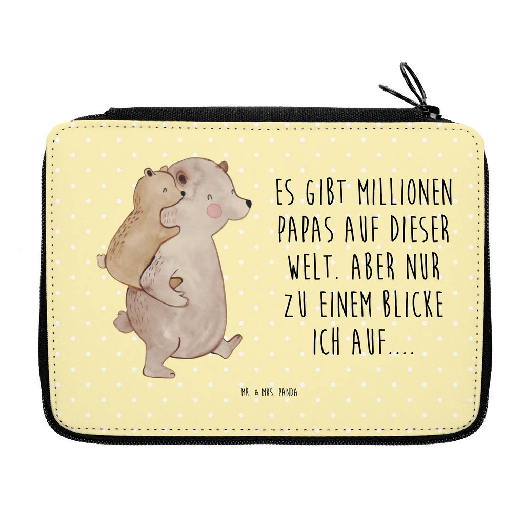 Federmappe Papa Bär Zeichenetui, Farbstiftetui, Federmäppchen, Buntstiftmäppchen, Federtasche, Schreibmappe, Stifte Etui, Buntstiftetui, Bleistift Etui, Schuletui, Schreibetui, Malmappe, Etui für Stifte, Schulmäppchen, Bleistiftetui, Stiftemappe, Stifteetui, Federmappe Set, Schüleretui, Stiftebeutel, Schlampermäppchen, Stiftetasche, Mäppchen, Bruder, Familie, Muttertag, Papa, Schwester, Mama, Vatertag, Opa, Oma, Geburtstag, Papi, Vater, Onkel, Geschenk, Vati