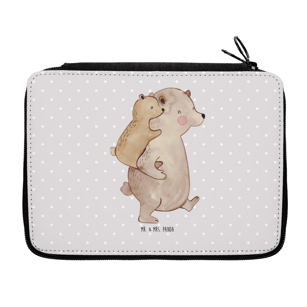 Federmappe Papa Bär Zeichenetui, Farbstiftetui, Federmäppchen, Buntstiftmäppchen, Federtasche, Schreibmappe, Stifte Etui, Buntstiftetui, Bleistift Etui, Schuletui, Schreibetui, Malmappe, Etui für Stifte, Schulmäppchen, Bleistiftetui, Stiftemappe, Stifteetui, Federmappe Set, Schüleretui, Stiftebeutel, Schlampermäppchen, Stiftetasche, Mäppchen, Bruder, Familie, Muttertag, Papa, Schwester, Mama, Vatertag, Opa, Oma, Geburtstag, Papi, Vater, Onkel, Geschenk, Vati