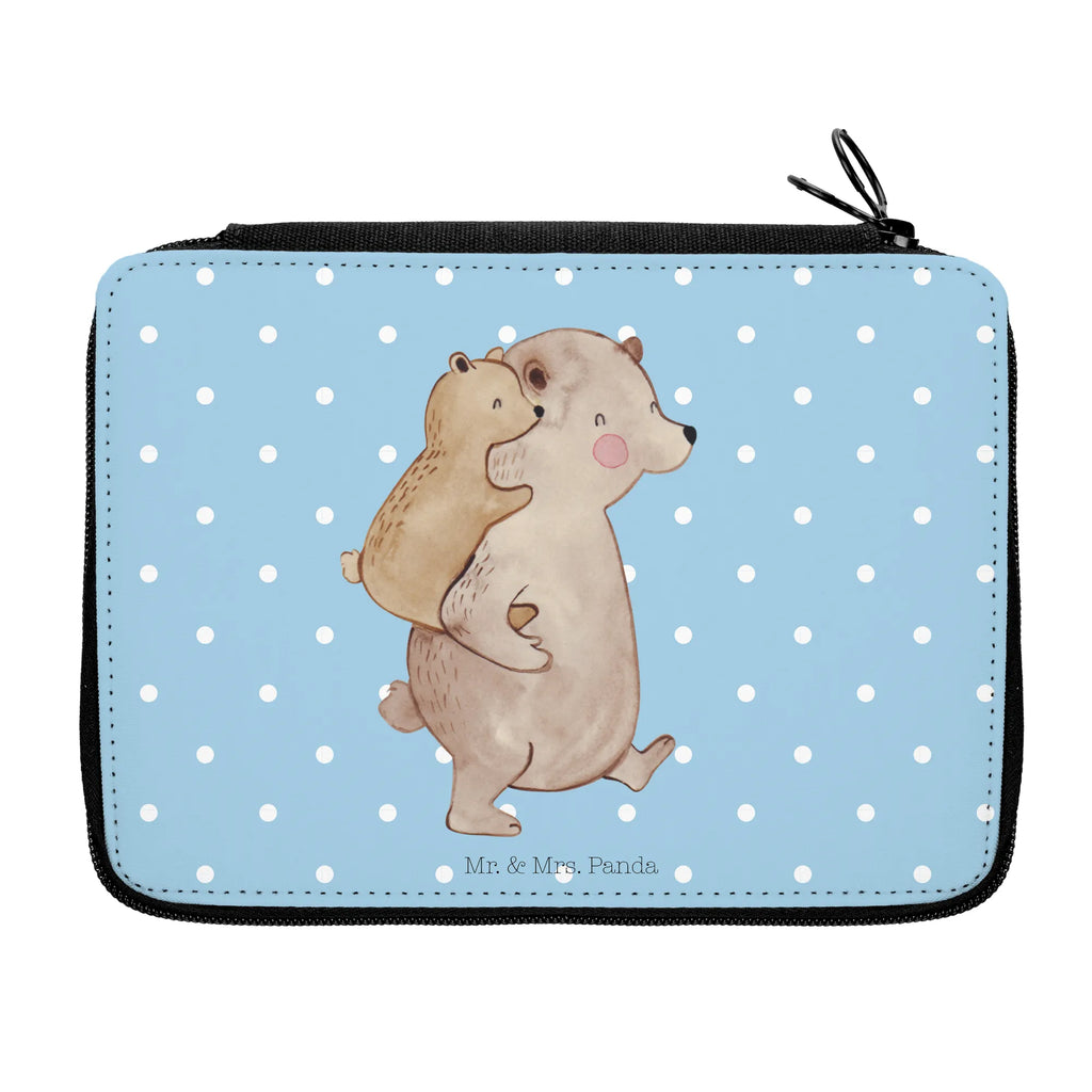 Federmappe Papa Bär Zeichenetui, Farbstiftetui, Federmäppchen, Buntstiftmäppchen, Federtasche, Schreibmappe, Stifte Etui, Buntstiftetui, Bleistift Etui, Schuletui, Schreibetui, Malmappe, Etui für Stifte, Schulmäppchen, Bleistiftetui, Stiftemappe, Stifteetui, Federmappe Set, Schüleretui, Stiftebeutel, Schlampermäppchen, Stiftetasche, Mäppchen, Bruder, Familie, Muttertag, Papa, Schwester, Mama, Vatertag, Opa, Oma, Geburtstag, Papi, Vater, Onkel, Geschenk, Vati