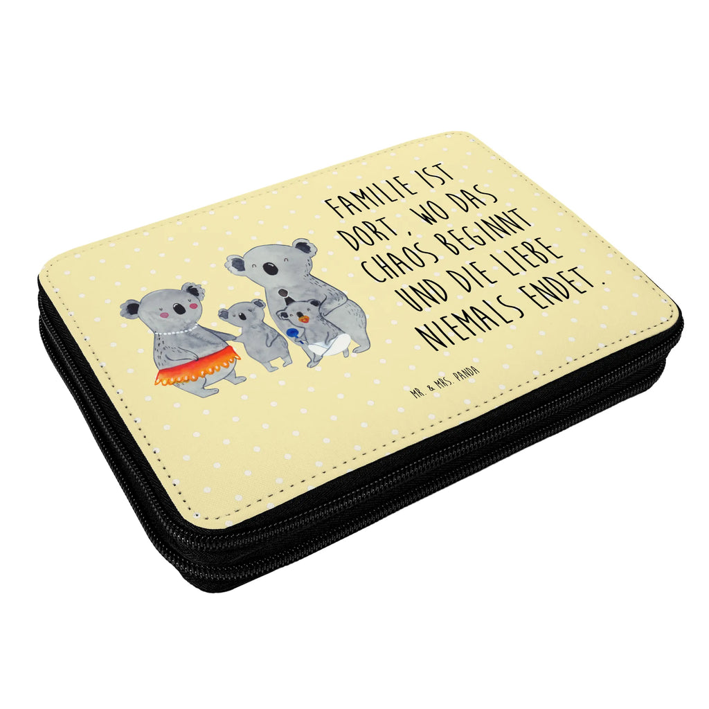 Leather folder Koala Family Stiftemappe, Schreibmappe, Stifteetui, Bleistiftetui, Schreibetui, Schuletui, Buntstiftmäppchen, Stiftebeutel, Schulmäppchen, Stiftetasche, Bleistift Etui, Schüleretui, Federmappe Set, Farbstiftetui, Buntstiftetui, Malmappe, Stifte Etui, Federtasche, Federmäppchen, Etui für Stifte, Zeichenetui, Mäppchen, Schlampermäppchen, Oma, Opa, Muttertag, Familie, Schwester, Bruder, Vatertag, Mama, Papa, Familienleben, Koalas, Family, Geschwister, Koala, Kinder