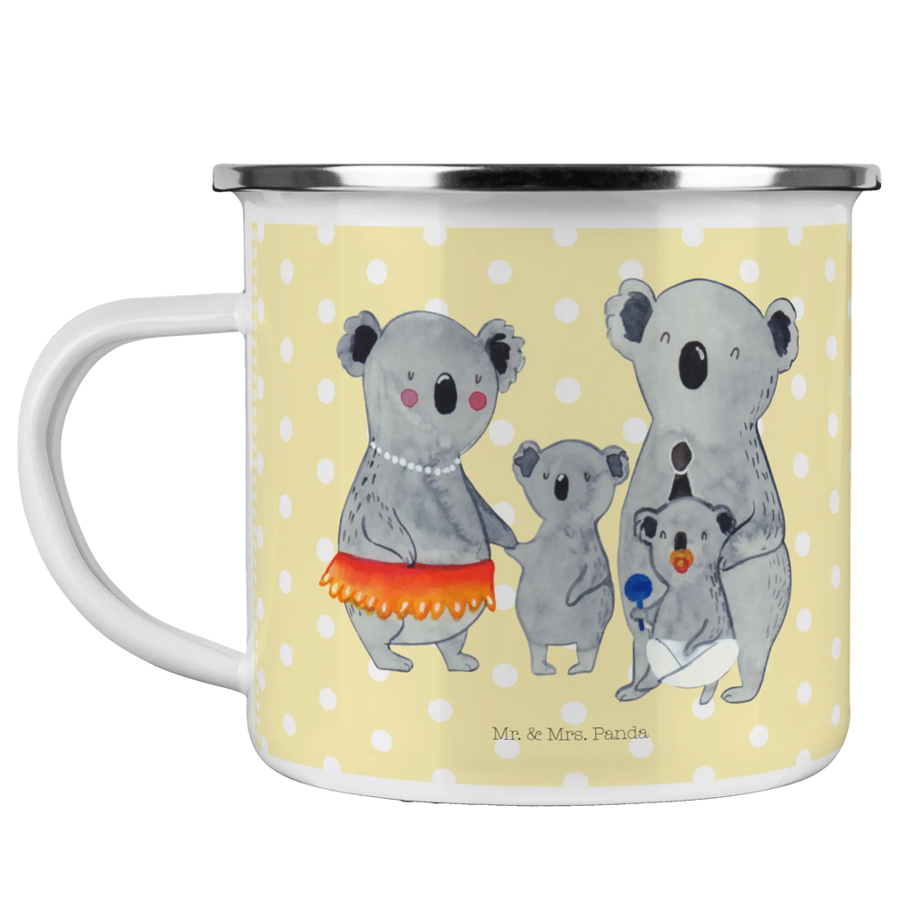 Camping Emaille Tasse Koala Familie wanderbecher, blechbecher, Campingbecher, wandertasse, Tasse, Emaille Tasse, Emailletasse, Teebecher, Emaille Becher, Pott, Trinkbecher, Becher, Tasse Emaille, becher emaille, Kaffeebecher, Teetasse, Metalltasse, Campingtasse, Blechtasse, Kaffeetasse, metallbecher, Reisebecher, emaillebecher, reisetasse, Oma, Opa, Muttertag, Familie, Schwester, Bruder, Vatertag, Mama, Papa, Familienleben, Family, Koalas, Geschwister, Kinder, Koala