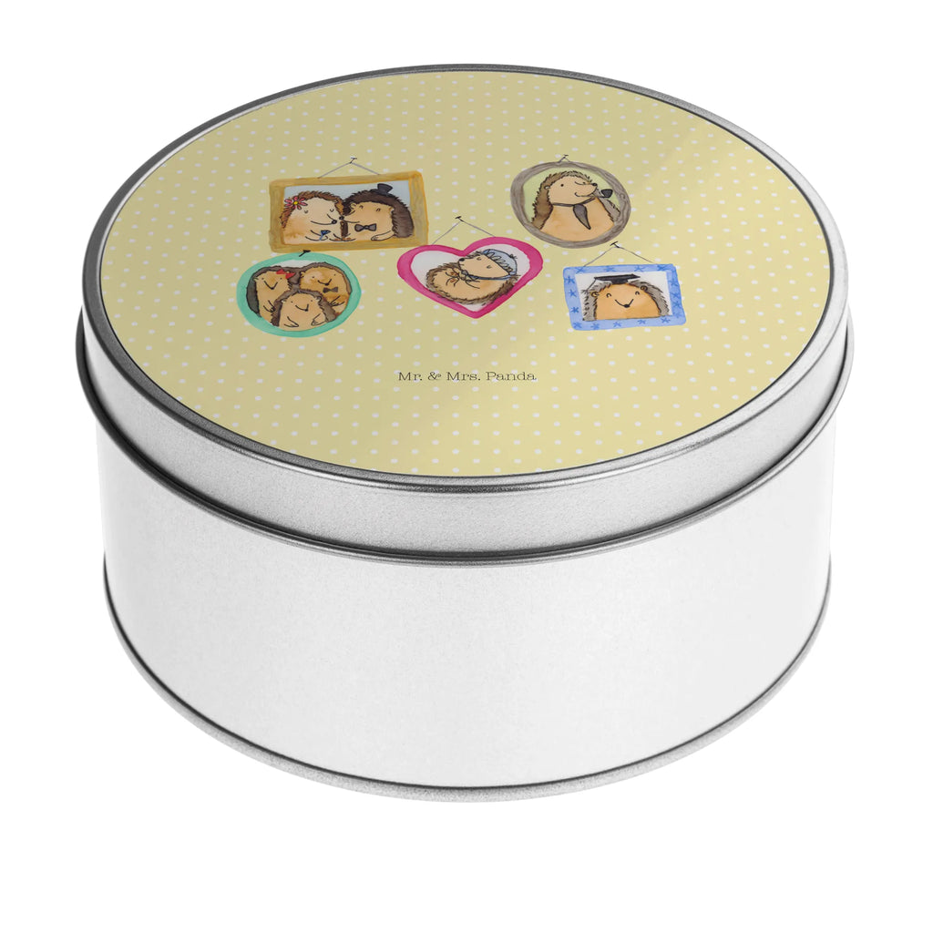 okrągła puszka z blachy Rodzina jeży plätzchendose, runde dosen, plätzchendosen, Vorratsdosen, Runde Dose, blechdosen, Keksdose, Runde Blechdose, Blechdose Rund, geschenkdosen, Blechdose, Metalldose Rund, metalldosen, Aufbewahrungsdosen, runddosen, runde keksdose, Metalldose, dosen, Dose, keksdosen, Metallbox, gebäckdose, Aufbewahrungsbox, runddose, runde blechdosen, metallboxen, runde keksdosen, Aufbewahrungsdose, Vorratsdose, Geschenkdose, gebäckdosen, Schwester, Familie, Papa, Mama, Muttertag, Vatertag, Oma, Opa, Bruder, Bilder, Igel, Liebe, Zusammenhalt, Glück