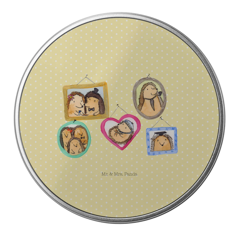 okrągła puszka z blachy Rodzina jeży plätzchendose, runde dosen, plätzchendosen, Vorratsdosen, Runde Dose, blechdosen, Keksdose, Runde Blechdose, Blechdose Rund, geschenkdosen, Blechdose, Metalldose Rund, metalldosen, Aufbewahrungsdosen, runddosen, runde keksdose, Metalldose, dosen, Dose, keksdosen, Metallbox, gebäckdose, Aufbewahrungsbox, runddose, runde blechdosen, metallboxen, runde keksdosen, Aufbewahrungsdose, Vorratsdose, Geschenkdose, gebäckdosen, Schwester, Familie, Papa, Mama, Muttertag, Vatertag, Oma, Opa, Bruder, Bilder, Igel, Liebe, Zusammenhalt, Glück