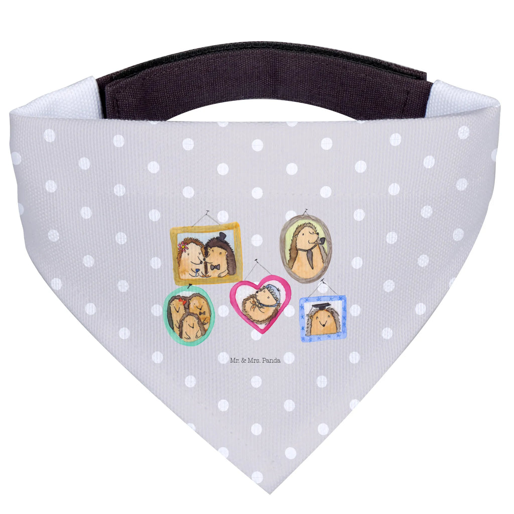 Hundehalstuch Igel Familie Halstuch, Mittel, Hundehalstuch, Hunde, Mittelgroße Hunde, Tuch, Bruder, Schwester, Familie, Opa, Oma, Papa, Mama, Vatertag, Muttertag, Glück, Liebe, Igel, Zusammenhalt, Bilder