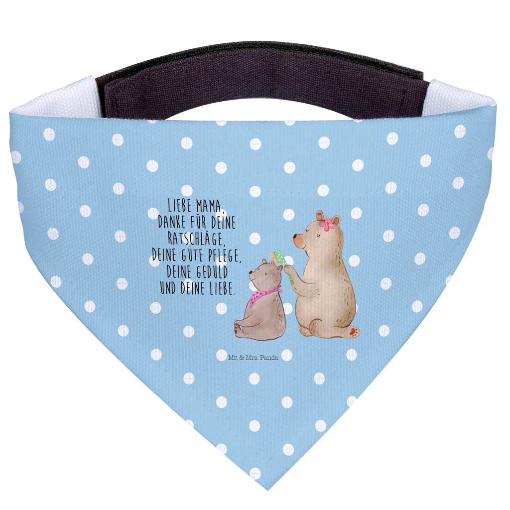 Hundehalstuch Bär mit Kind mittelgroße Hunde, Halstuch, Tuch, Hunde, Hundehalstuch, mittel, Familie, Vatertag, Muttertag, Bruder, Schwester, Mama, Papa, Oma, Opa, Mutter, Mutti, Geschenk