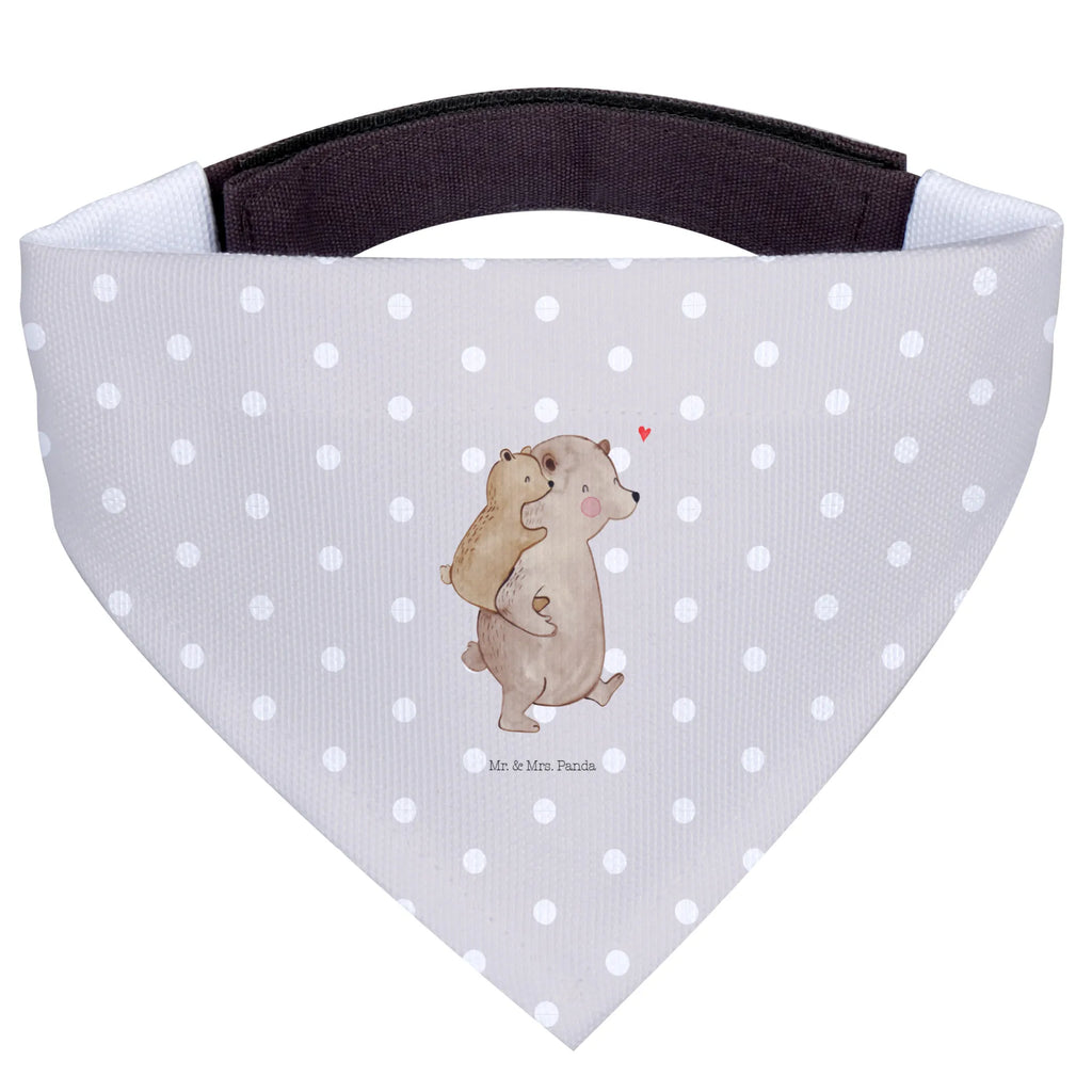 Dog neckerchief Papa Bear Hunde, Kleine Hunde, Halstuch, Hundehalstuch, Tuch, Oma, Papa, Opa, Vatertag, Familie, Schwester, Mama, Bruder, Muttertag, Vati, Onkel, Vater, Papi, Geschenk, Geburtstag