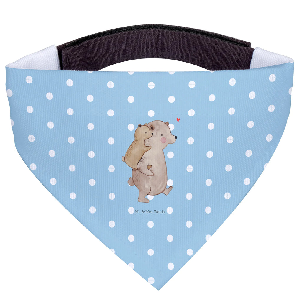 Dog neckerchief Papa Bear Hunde, Kleine Hunde, Halstuch, Hundehalstuch, Tuch, Oma, Papa, Opa, Vatertag, Familie, Schwester, Mama, Bruder, Muttertag, Vati, Onkel, Vater, Papi, Geschenk, Geburtstag