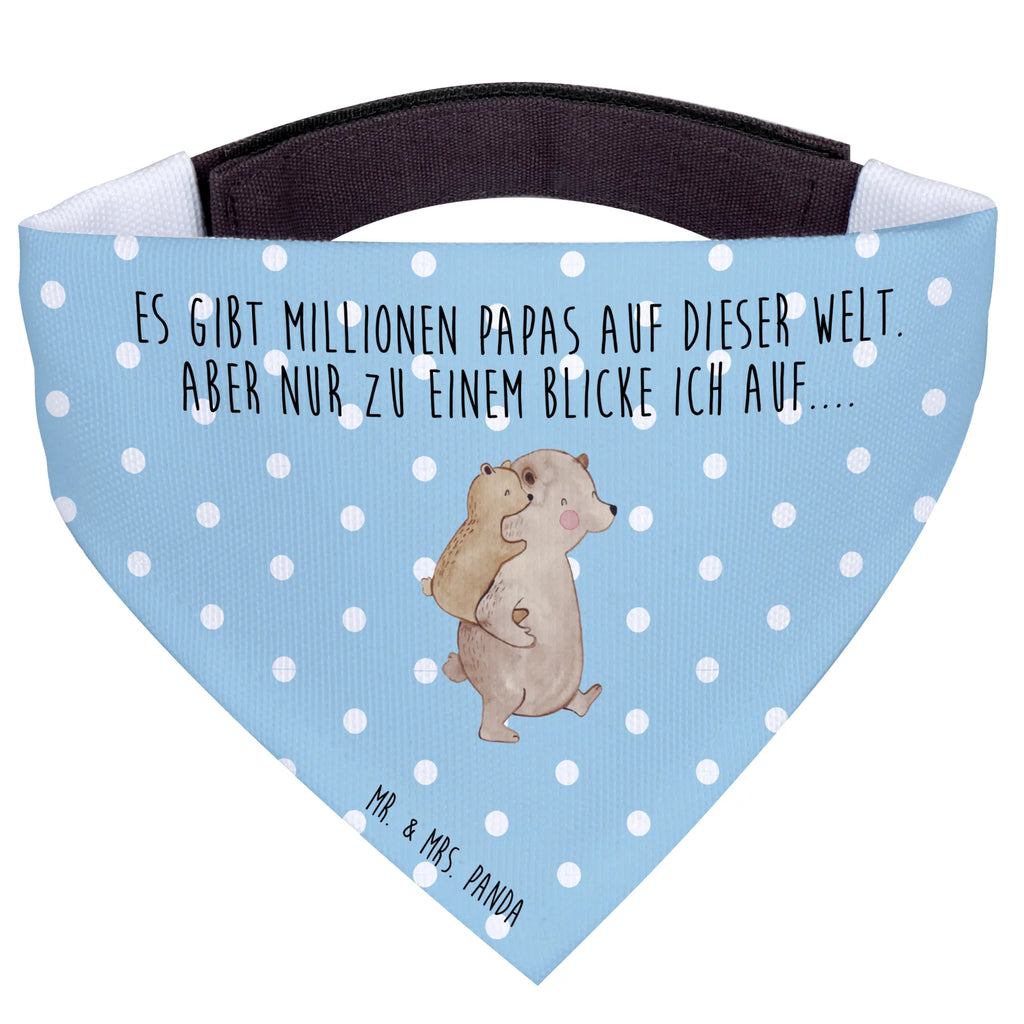 Dog neckerchief Papa Bear Hunde, Kleine Hunde, Halstuch, Hundehalstuch, Tuch, Oma, Papa, Opa, Vatertag, Familie, Schwester, Mama, Bruder, Muttertag, Vati, Onkel, Vater, Papi, Geschenk, Geburtstag