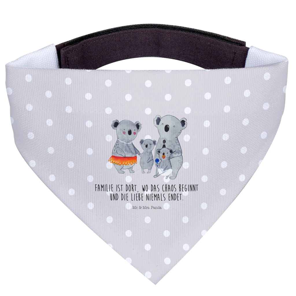 Dog neckerchief Koala Family dog scarf, big, scarf, neckerchief, dogs, big dogs, Family, Father's Day, Mother's Day, brother, sister, Mom, Dad, siblings, dad, koalas, Koala, family, children, mom, family life
