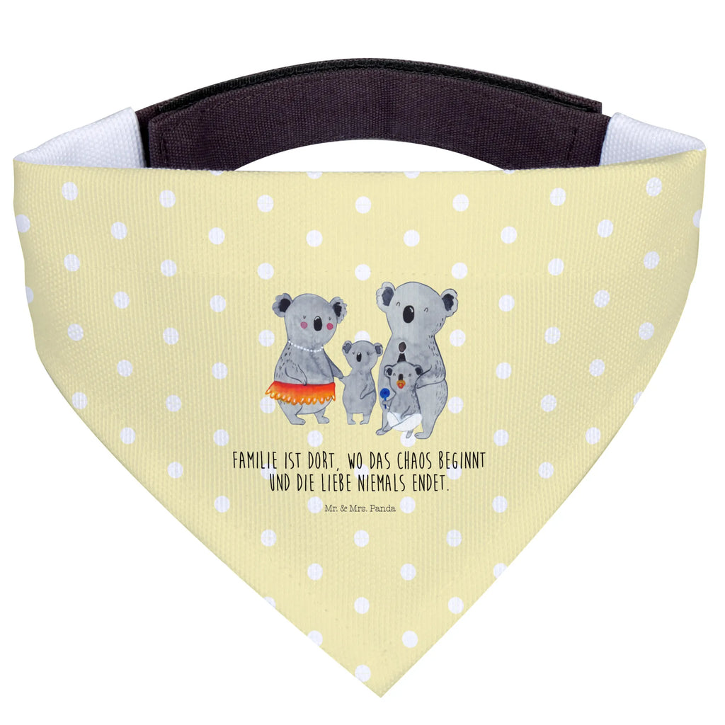 Dog neckerchief Koala Family dog scarf, big, scarf, neckerchief, dogs, big dogs, Family, Father's Day, Mother's Day, brother, sister, Mom, Dad, siblings, dad, koalas, Koala, family, children, mom, family life