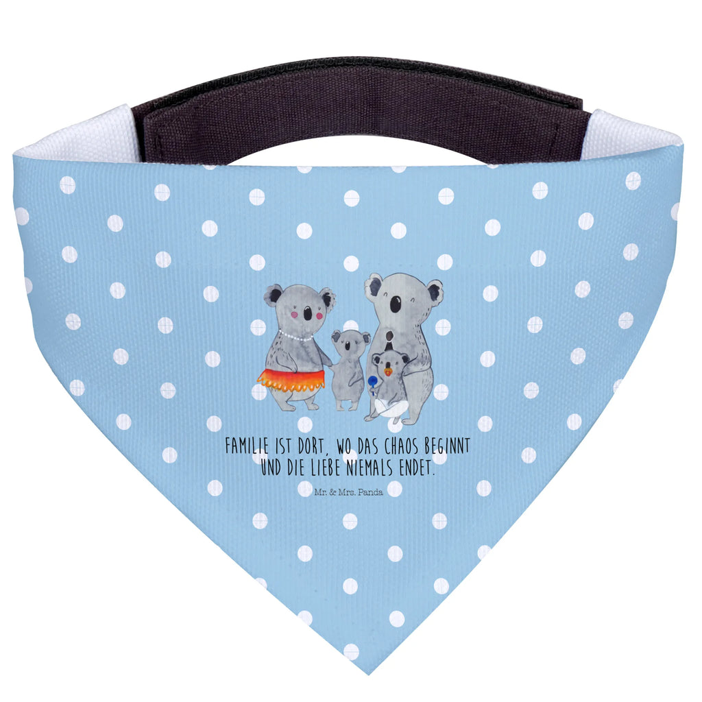 Dog neckerchief Koala Family dog scarf, big, scarf, neckerchief, dogs, big dogs, Family, Father's Day, Mother's Day, brother, sister, Mom, Dad, siblings, dad, koalas, Koala, family, children, mom, family life