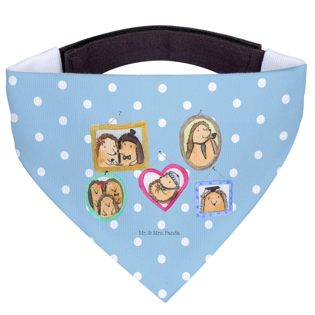 Hundehalstuch Igel Familie Halstuch, Mittel, Hundehalstuch, Hunde, Mittelgroße Hunde, Tuch, Bruder, Schwester, Familie, Opa, Oma, Papa, Mama, Vatertag, Muttertag, Glück, Liebe, Igel, Zusammenhalt, Bilder