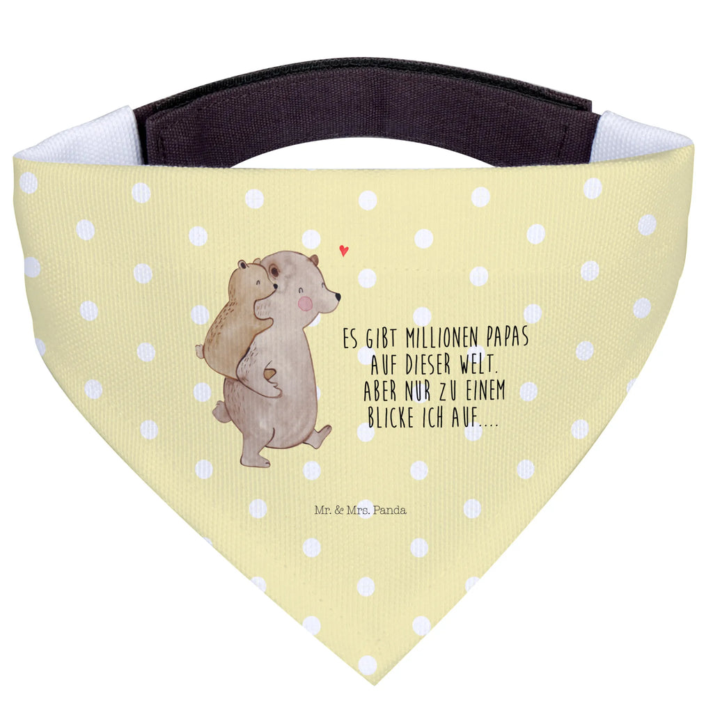Dog neckerchief Papa Bear Hunde, Kleine Hunde, Halstuch, Hundehalstuch, Tuch, Oma, Papa, Opa, Vatertag, Familie, Schwester, Mama, Bruder, Muttertag, Vati, Onkel, Vater, Papi, Geschenk, Geburtstag