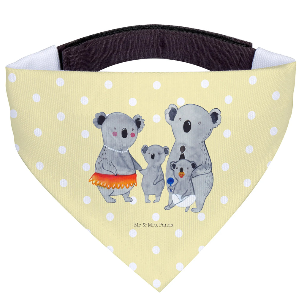 Dog neckerchief Koala Family dog scarf, big, scarf, neckerchief, dogs, big dogs, Family, Father's Day, Mother's Day, brother, sister, Mom, Dad, siblings, dad, koalas, Koala, family, children, mom, family life