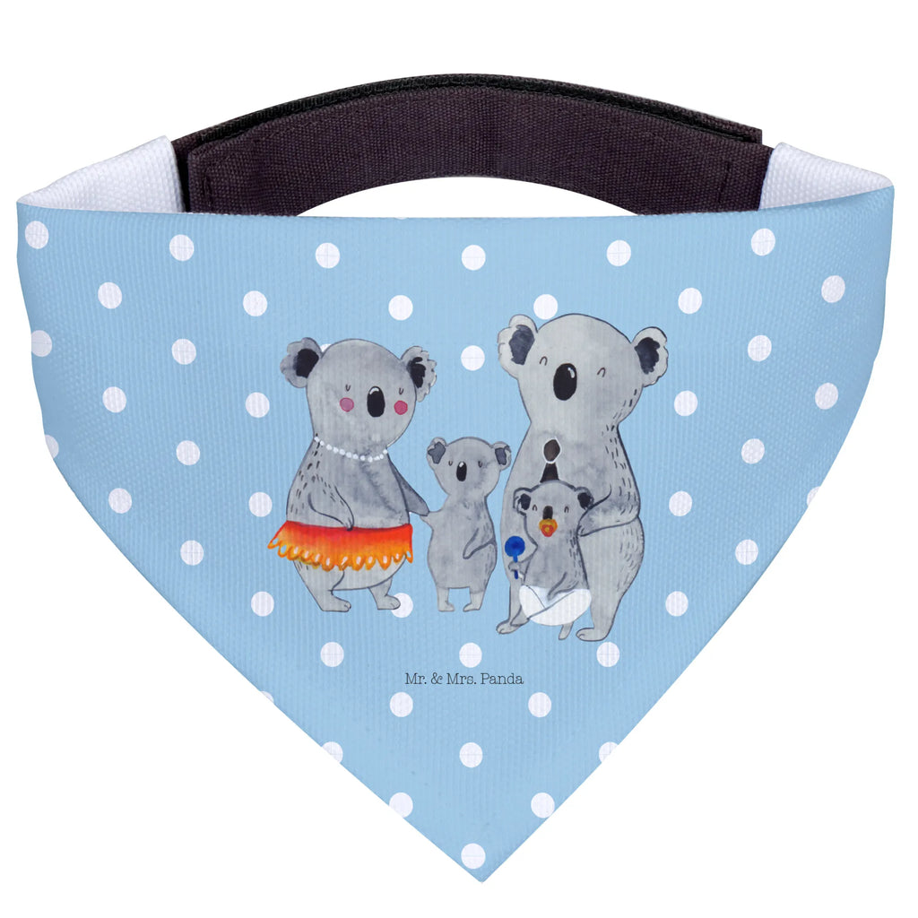 Dog neckerchief Koala Family dog scarf, big, scarf, neckerchief, dogs, big dogs, Family, Father's Day, Mother's Day, brother, sister, Mom, Dad, siblings, dad, koalas, Koala, family, children, mom, family life