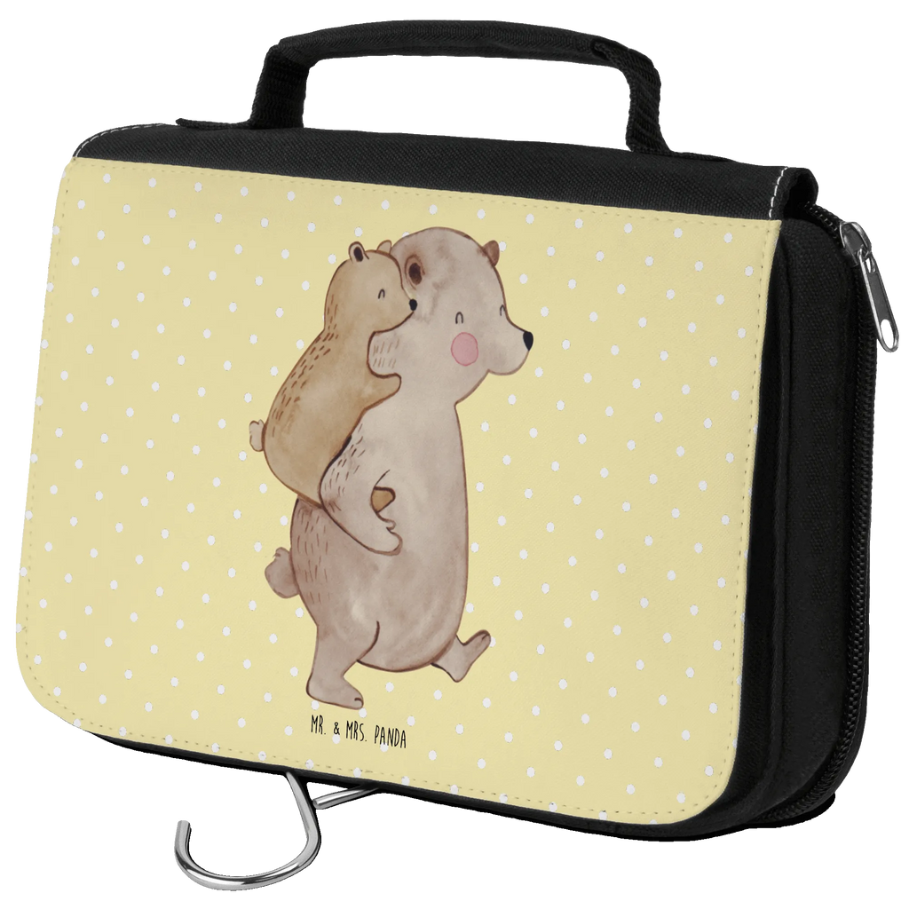 Kosmetyczka Tata Niedźwiedź Kosmetiktasche, Kulturbeutel Waschbar, beautycase, Kulturbeutel, Reisebeutel, Toilettentasche, hygienetasche, Waschtasche, badtasche, Schminkbeutel, Kulturtasche, hygienebeutel, Schminktasche, Waschbeutel, Necessaire, Opa, Mama, Schwester, Muttertag, Bruder, Familie, Vatertag, Oma, Papa, Geschenk, Geburtstag, Vati, Papi, Onkel, Vater