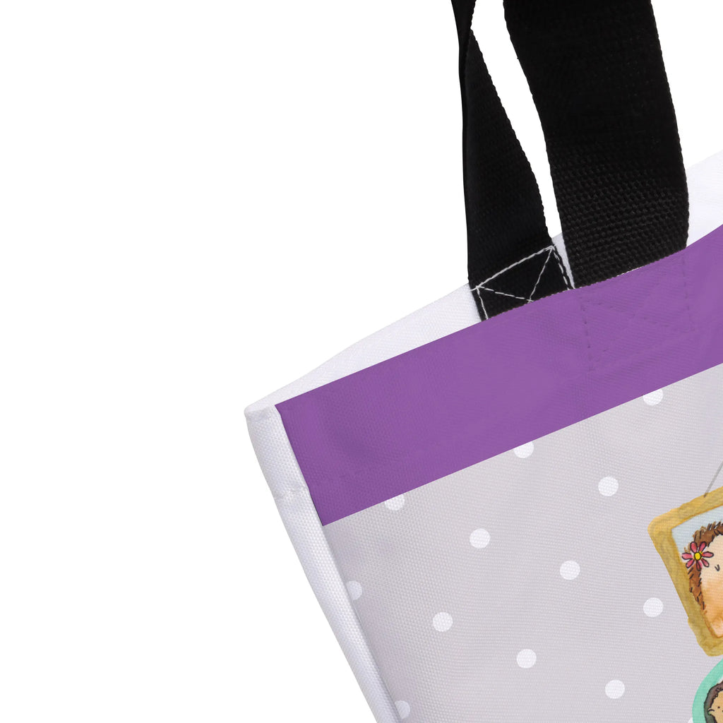Shopper Igel Familie Alltagstasche, Schulbeutel, XXL Tasche, Einkaufsbeutel, Schultasche, Tragebeutel, Beutel, Freizeittasche, Strandtasche, Ausflug, Tüte, XL, Einkaufstasche, Schultertasche, Stofftasche, Shopper, Oma, Opa, Muttertag, Familie, Schwester, Bruder, Vatertag, Mama, Papa, Igel, Bilder, Zusammenhalt, Glück, Liebe