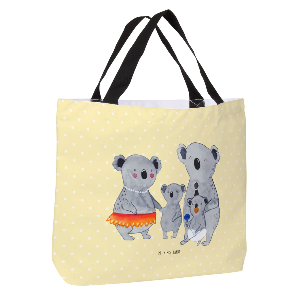 Shopper Koala Familie XXL Tasche, Tüte, Strandtasche, Einkaufsbeutel, Ausflug, Beutel, Stofftasche, Schultasche, Einkaufstasche, Tragebeutel, XL, Freizeittasche, Schulbeutel, Shopper, Schultertasche, Alltagstasche, Papa, Mama, Bruder, Schwester, Muttertag, Familie, Vatertag, Opa, Oma, Kinder, Family, Familienleben, Koalas, Koala, Geschwister