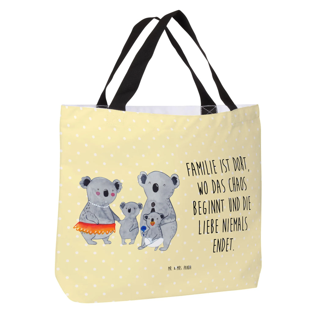 Shopper Koala Familie XXL Tasche, Tüte, Strandtasche, Einkaufsbeutel, Ausflug, Beutel, Stofftasche, Schultasche, Einkaufstasche, Tragebeutel, XL, Freizeittasche, Schulbeutel, Shopper, Schultertasche, Alltagstasche, Papa, Mama, Bruder, Schwester, Muttertag, Familie, Vatertag, Opa, Oma, Kinder, Family, Familienleben, Koalas, Koala, Geschwister