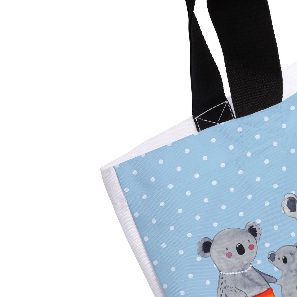 Shopper Koala Familie XXL Tasche, Tüte, Strandtasche, Einkaufsbeutel, Ausflug, Beutel, Stofftasche, Schultasche, Einkaufstasche, Tragebeutel, XL, Freizeittasche, Schulbeutel, Shopper, Schultertasche, Alltagstasche, Papa, Mama, Bruder, Schwester, Muttertag, Familie, Vatertag, Opa, Oma, Kinder, Family, Familienleben, Koalas, Koala, Geschwister