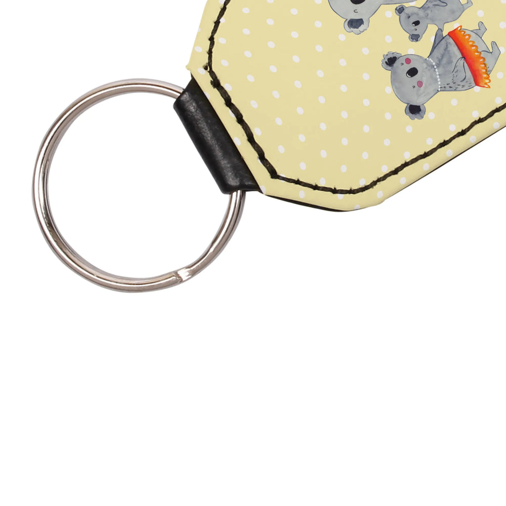 Rectangular key ring Koala Family pendant, lucky charm, bag pendant, keychain, key ring, Family, Father's Day, Mother's Day, brother, sister, Mom, Dad, dad, siblings, family, mom, family life, children, Koala, koalas