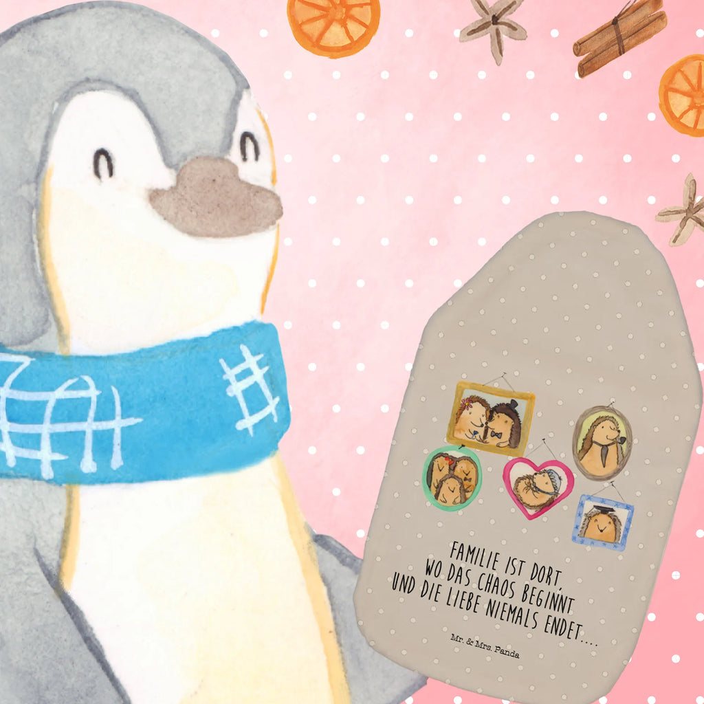 Termofor Rodzina jeży Rodzina, Dzień Ojca, Dzień Matki, brat, siostra, mama, tata, babcia, dziadek