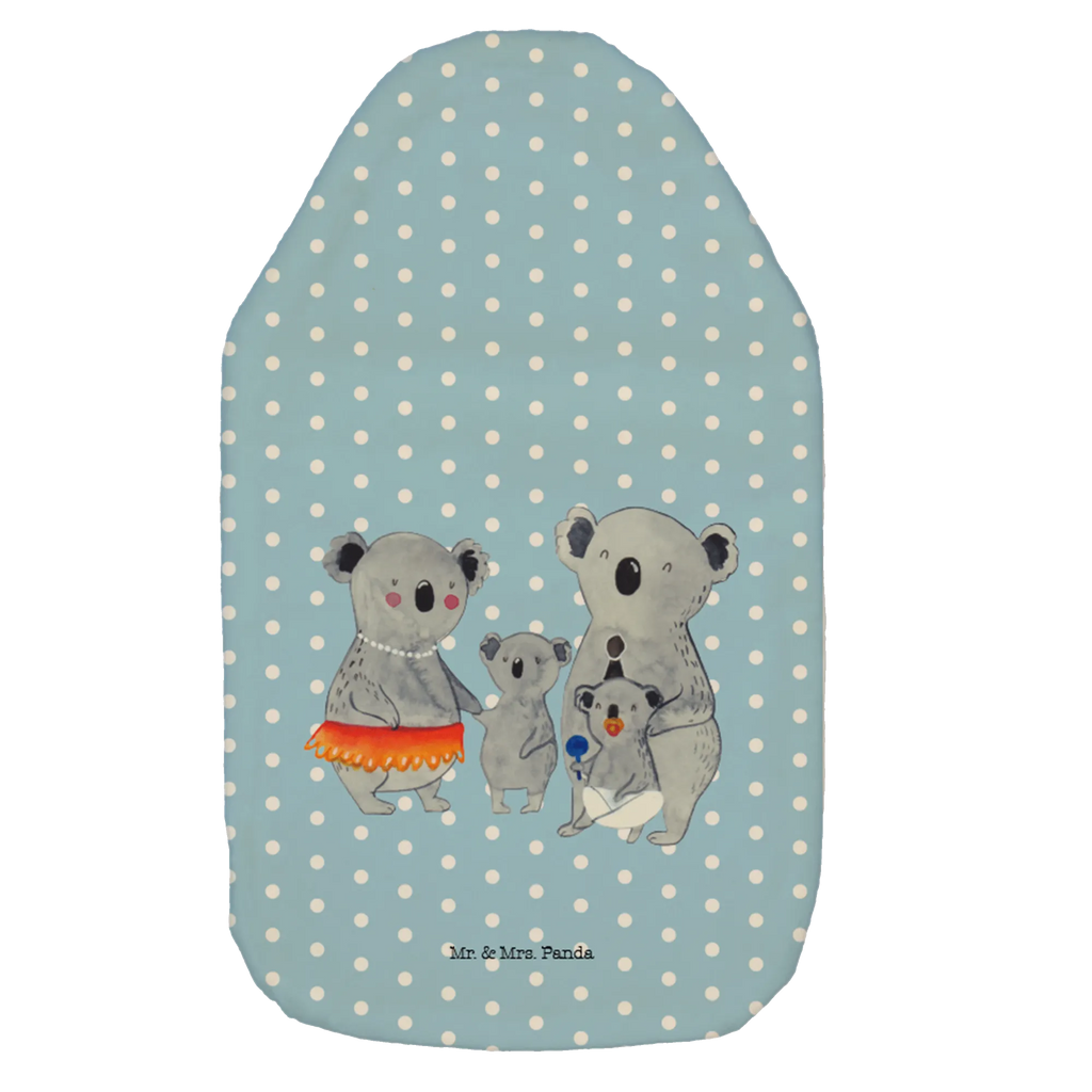 Hot water bottle Koala Family Wärmekissen, Wärmflasche, Bettflasche, Kleine Wärmflasche, Wärmflaschenbezug, Körnerkissen, Wärmflasche mit Bezug, Kinderwärmflasche, Familie, Vatertag, Muttertag, Bruder, Schwester, Mama, Papa, Oma, Opa, Family, Koala, Kinder, Geschwister, Familienleben, Koalas
