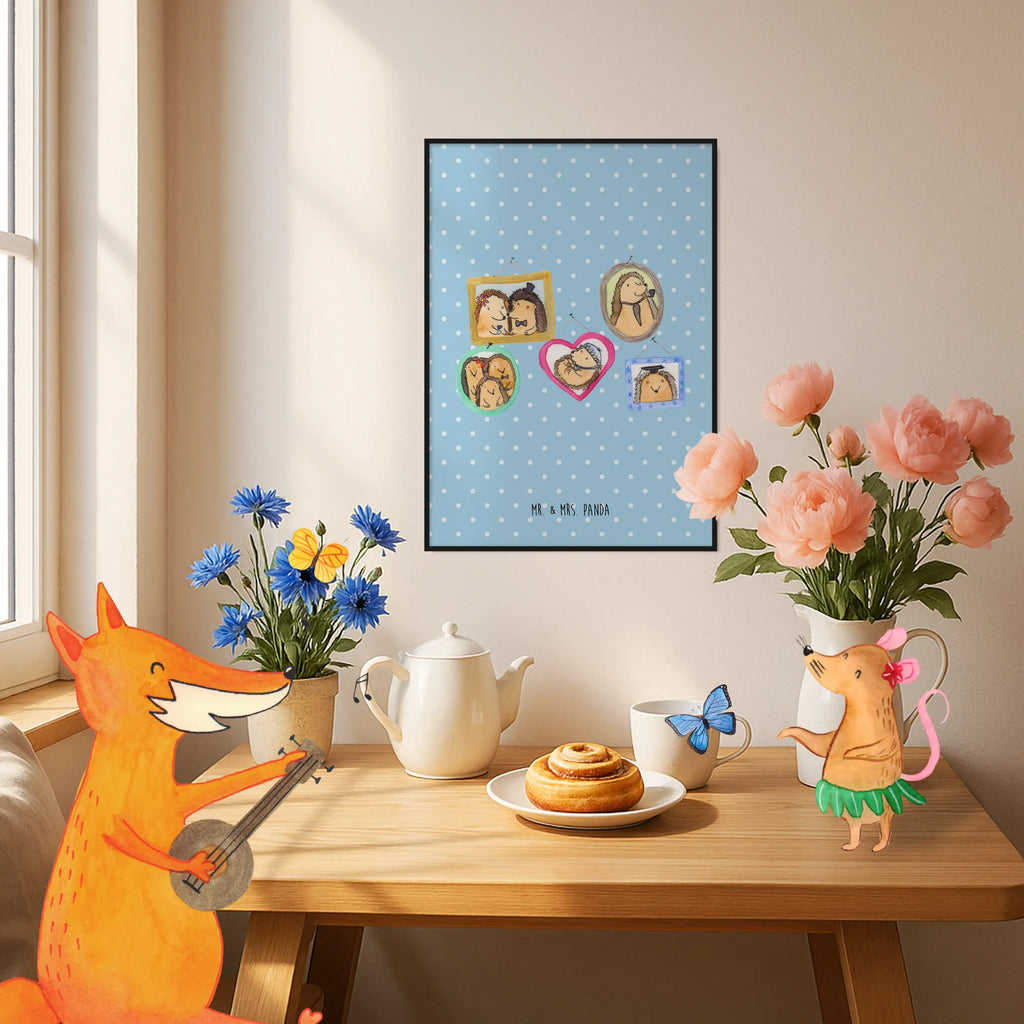 Poster Igel Familie Designposter, Wanddekoration, Bild für Wand, drucke, wanddeko, Deko Bild, Poster, kunst für die wand, Kunstdruck, Mr. & Mrs. Panda Poster, Posterdruck, Wandschmuck, Bild, Wandbild, wandkunst, kunstdruck poster, Plakat, Wandposter, kunstposter, wanddruck, grafikposter, Wanddeko Bild, Bruder, Schwester, Familie, Opa, Oma, Papa, Mama, Vatertag, Muttertag, Liebe, Zusammenhalt, Igel, Glück, Bilder