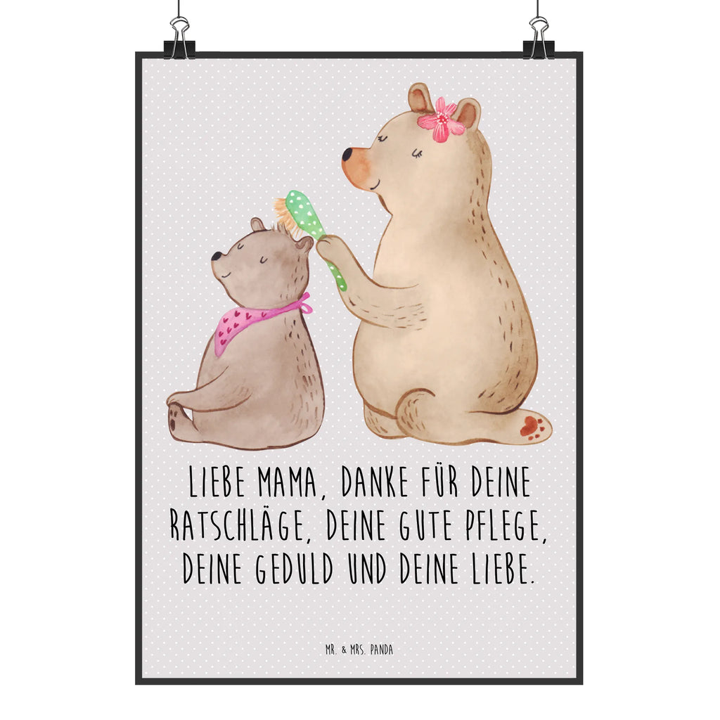 Poster Bär mit Kind Wandposter, Mr. & Mrs. Panda Poster, Raumdekoration, Bild, Wanddeko Bild, Handgemaltes Poster, Poster, Kinderposter, Wanddekoration, Posterdruck, Kunstdruck, Designposter, Wanddeko, Küchenposter, Familie, Vatertag, Muttertag, Bruder, Schwester, Mama, Papa, Oma, Opa, Geschenk, Mutti, Mutter