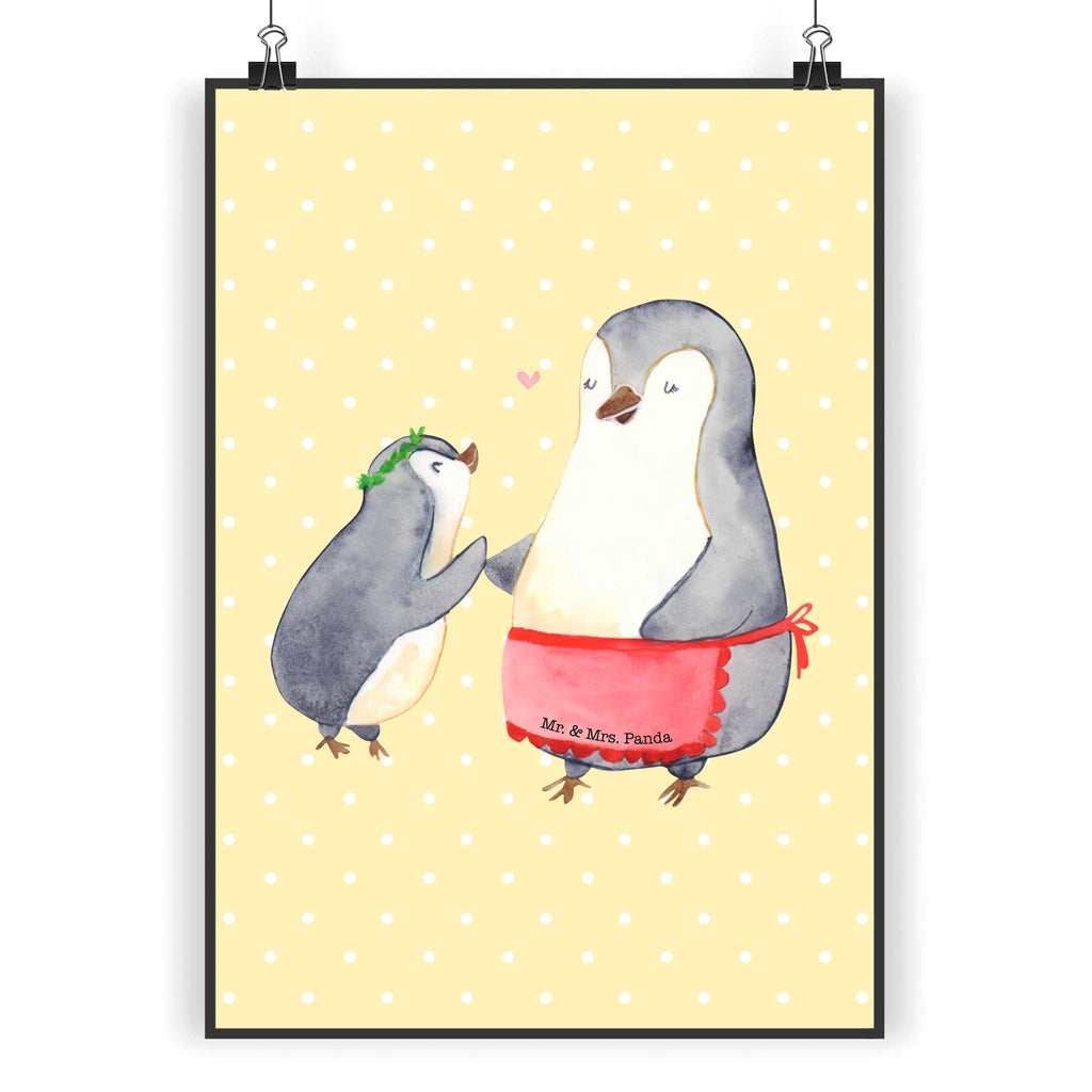 Poster Penguin with child Poster, Wandposter, Bild, Wanddeko, Küchenposter, Kinderposter, Wanddeko Bild, Raumdekoration, Wanddekoration, Handgemaltes Poster, Mr. & Mrs. Panda Poster, Designposter, Kunstdruck, Posterdruck, Familie, Vatertag, Muttertag, Bruder, Schwester, Mama, Papa, Oma, Opa, Geschenk, Mami, Mutti, Mutter, Geburststag
