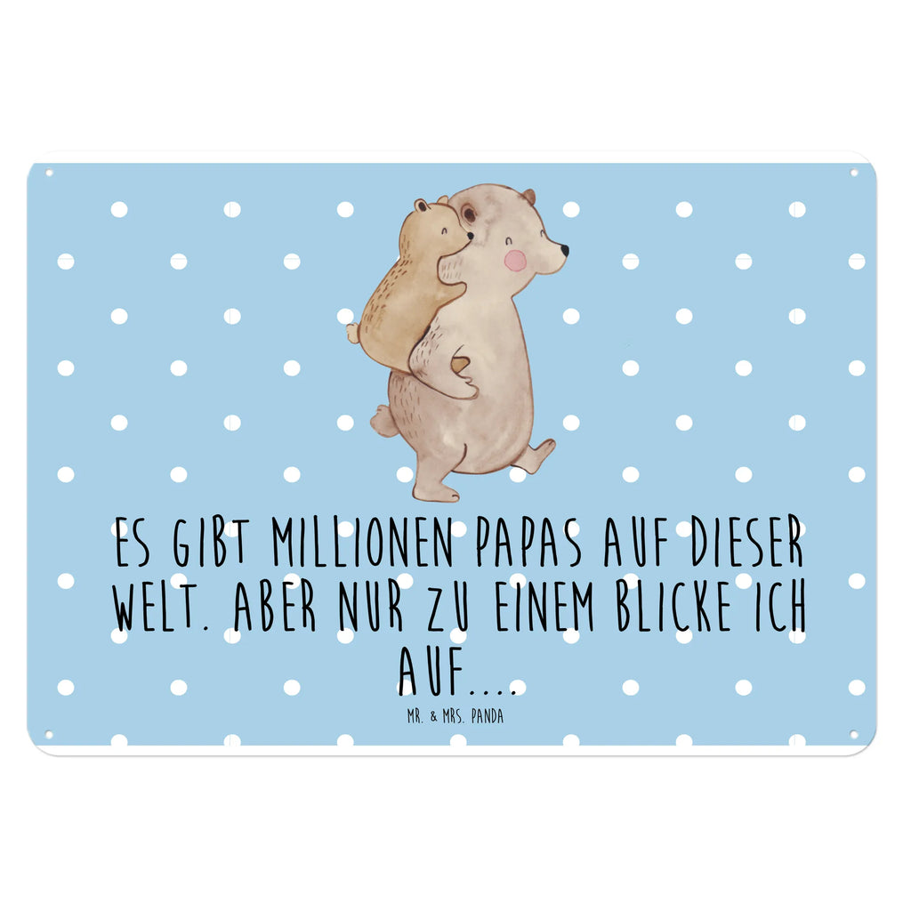 Blechschild Papa Bär Blechschild Für Frauen, Blechschild Groß, Blechschild Für Männer, Blechschild Zum Aufhängen, Türschild Metall, Blechschild Büro, Dekoschild Metall, Wandschild Metall, Blechschild Küche, Blechschild, Muttertag, Schwester, Mama, Bruder, Vatertag, Papa, Oma, Opa, Familie, Papi, Onkel, Geschenk, Geburtstag, Vater, Vati