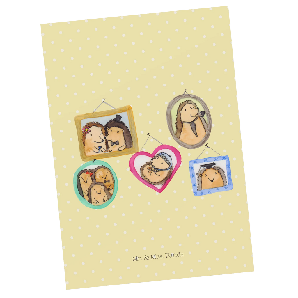 Postcard Hedgehog family Grußkarte, Karte, Ansichtskarten, Geburtstagskarte, Einladungskarte, Postkarte, Einladungskarten Geburtstag, Ansichtskarte, Einladung, Dankeskarte, Geschenkkarte, Einladung Geburtstag, Familie, Vatertag, Muttertag, Bruder, Schwester, Mama, Papa, Oma, Opa, Igel, Glück, Zusammenhalt, Bilder, Liebe
