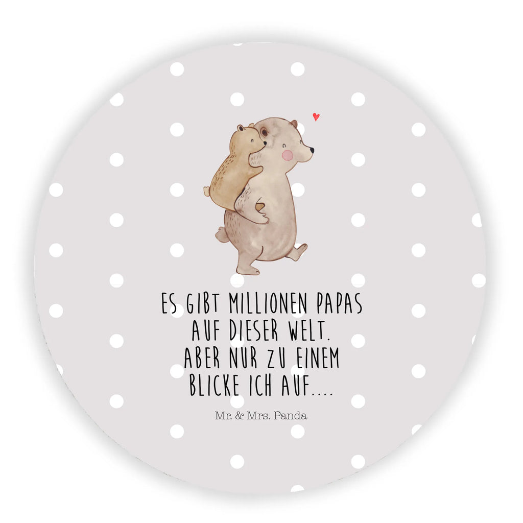 Round magnet Papa Bear Whiteboard Magnet, Dekomagnet, Motivmagnete, Kühlschrank Dekoration, Pinnwandmagnet, Notiz Magnet, Souvenir Magnet, Kühlschrankmagnet, Familie, Vatertag, Muttertag, Bruder, Schwester, Mama, Papa, Oma, Opa, Vati, Papi, Vater, Geburtstag, Onkel, Geschenk
