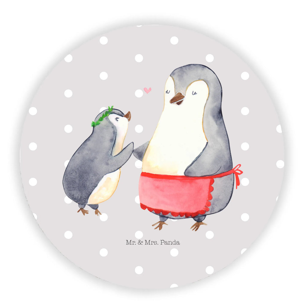 Round magnet Penguin with child Kühlschrankmagnet, magnete, rundmagnet, kühlschrankmagnete, Oma, Opa, Muttertag, Familie, Schwester, Bruder, Vatertag, Mama, Papa, Mami, Geschenk, Geburststag, Mutter, Mutti