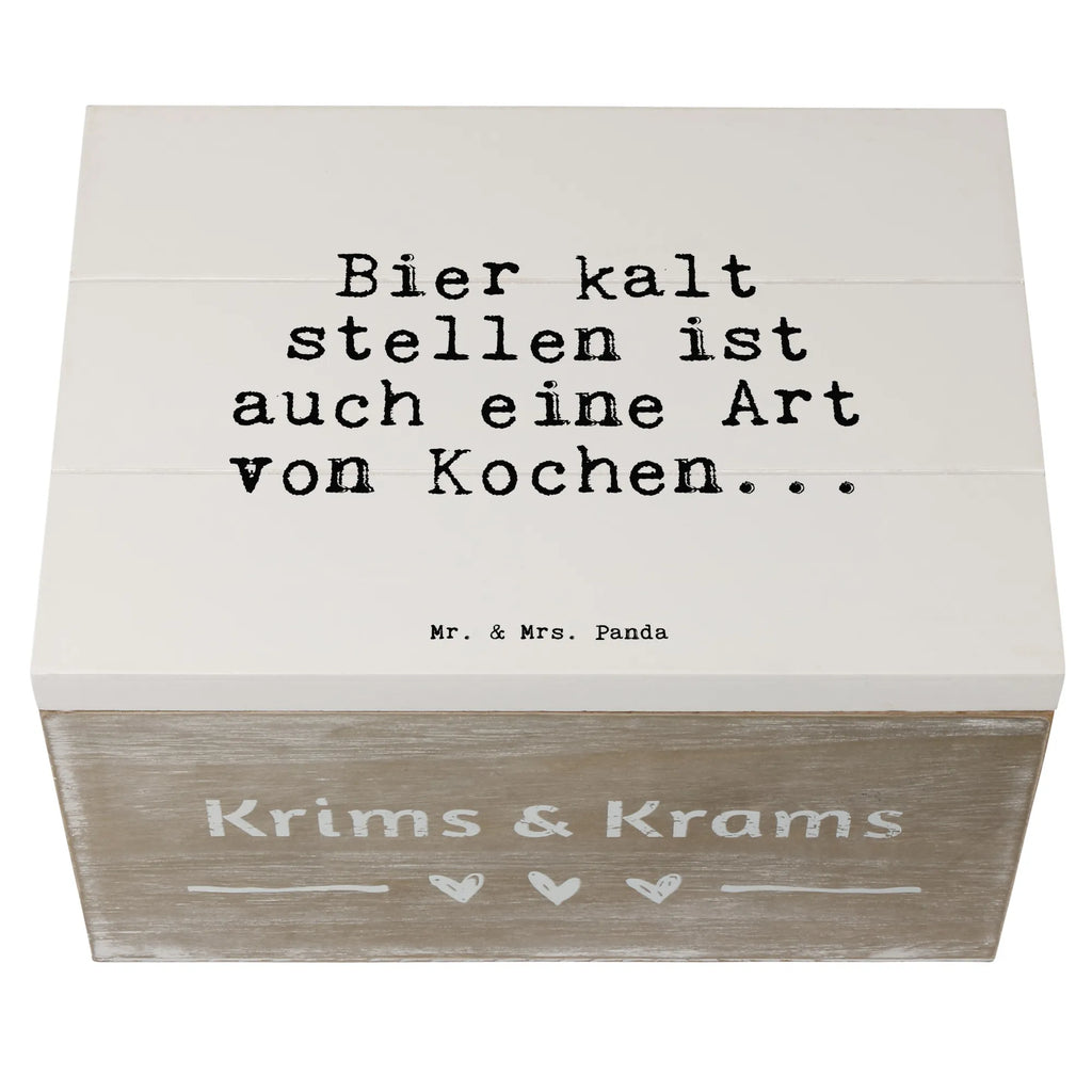 Wooden chest Bier kalt stellen ist... box, memory box, XXL, decorative box, storage box, casket, Wooden box, chest, treasure chest, saying, sayings, funny, wisdom, quotes, Sayings Proverbs Wisdom Quotes Funny Wisdom Words