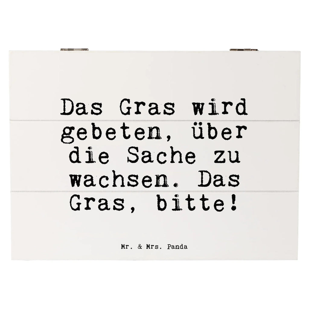 Holzkiste Sprüche und Zitate Das Gras wird gebeten, über die Sache zu wachsen. Das Gras, bitte! Geschenkbox, Truhe, Schatzkiste, Aufbewahrungsbox, Erinnerungsbox, Kiste, Schatulle, Geschenkdose, Holzkiste, Dekokiste, XXL, Erinnerungskiste, Spruch, Sprüche, lustige Sprüche, Weisheiten, Zitate, Spruch Geschenke, Spruch Sprüche Weisheiten Zitate Lustig Weisheit Worte