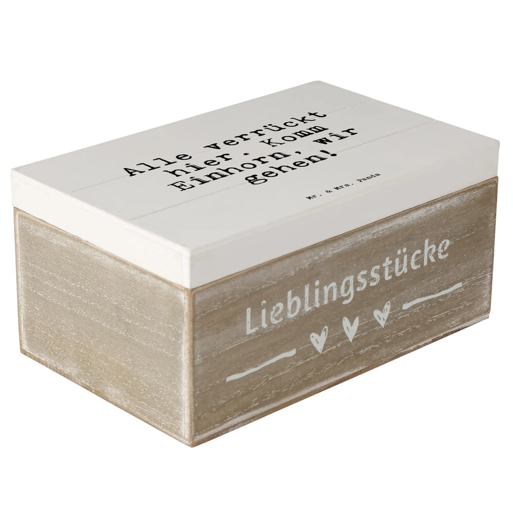Wooden chest Alle verrückt hier. Komm... Truhe, Geschenkdose, XXL, Aufbewahrungsbox, Kiste, Schatzkiste, Erinnerungsbox, Holzkiste, Geschenkbox, Erinnerungskiste, Dekokiste, Schatulle, Spruch, Sprüche, lustige Sprüche, Weisheiten, Zitate, Spruch Geschenke, Spruch Sprüche Weisheiten Zitate Lustig Weisheit Worte