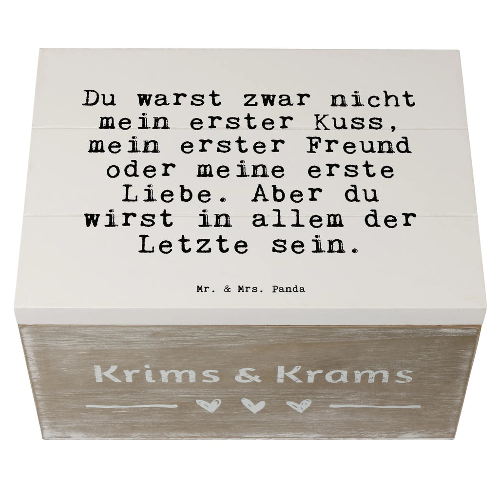 Wooden chest Du warst zwar nicht... casket, storage box, chest, Wooden box, XXL, box, memory box, decorative box, treasure chest, saying, sayings, funny, wisdom, quotes, Sayings Proverbs Wisdom Quotes Funny Wisdom Words