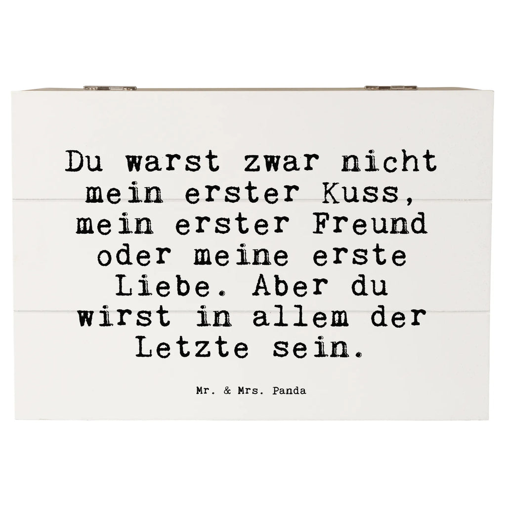 Wooden chest Du warst zwar nicht... casket, storage box, chest, Wooden box, XXL, box, memory box, decorative box, treasure chest, saying, sayings, funny, wisdom, quotes, Sayings Proverbs Wisdom Quotes Funny Wisdom Words