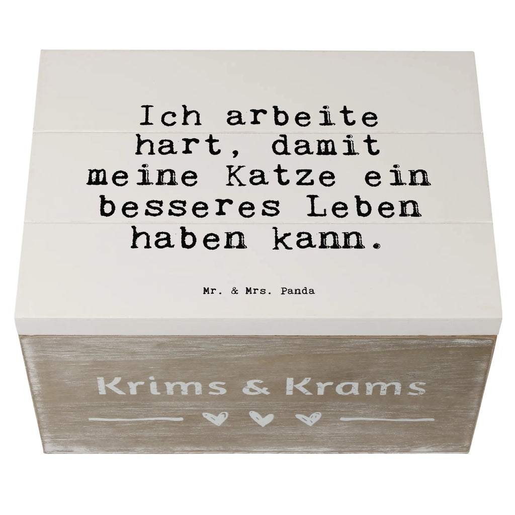 Wooden chest Ich arbeite hart, damit... Kiste, Geschenkbox, Erinnerungsbox, Truhe, Schatzkiste, XXL, Erinnerungskiste, Holzkiste, Geschenkdose, Schatulle, Dekokiste, Aufbewahrungsbox, Spruch, Sprüche, lustige Sprüche, Weisheiten, Zitate, Spruch Geschenke, Spruch Sprüche Weisheiten Zitate Lustig Weisheit Worte
