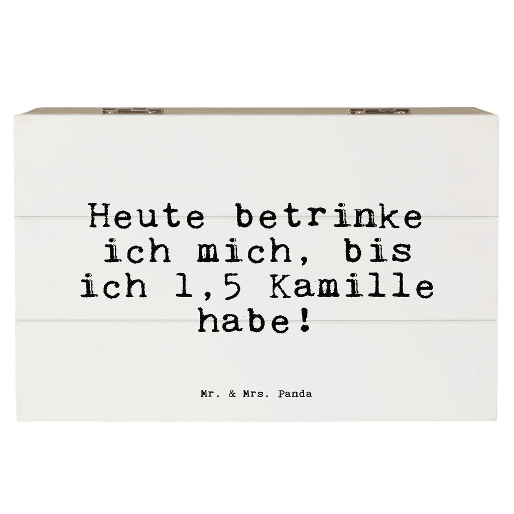 Skrzynia drewniana Heute betrinke ich mich,... Kiste, Aufbewahrungsbox, Erinnerungskiste, Erinnerungsbox, XXL, Schatzkiste, Schatulle, Geschenkdose, Holzkiste, Geschenkbox, Dekokiste, Truhe, Spruch, Sprüche, lustige Sprüche, Weisheiten, Zitate, Spruch Geschenke, Spruch Sprüche Weisheiten Zitate Lustig Weisheit Worte
