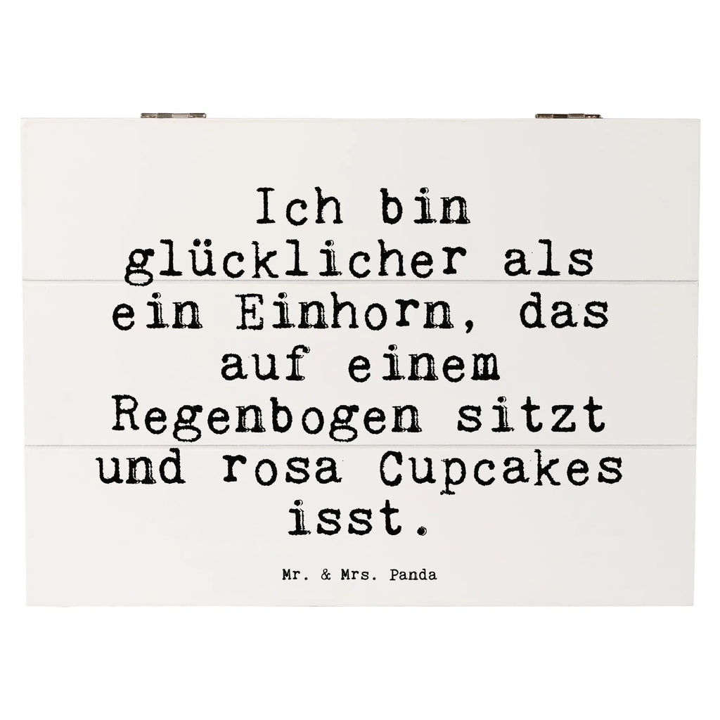 Wooden chest Ich bin glücklicher als... box, memory box, XXL, treasure chest, storage box, decorative box, chest, casket, Wooden box, saying, sayings, funny, wisdom, quotes, Sayings Proverbs Wisdom Quotes Funny Wisdom Words