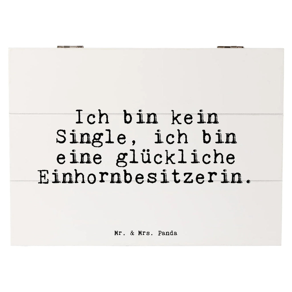 Wooden chest Ich bin kein Single,... Erinnerungskiste, Schatulle, Aufbewahrungsbox, Erinnerungsbox, XXL, Holzkiste, Schatzkiste, Geschenkdose, Kiste, Dekokiste, Geschenkbox, Truhe, Spruch, Sprüche, lustige Sprüche, Weisheiten, Zitate, Spruch Geschenke, Spruch Sprüche Weisheiten Zitate Lustig Weisheit Worte