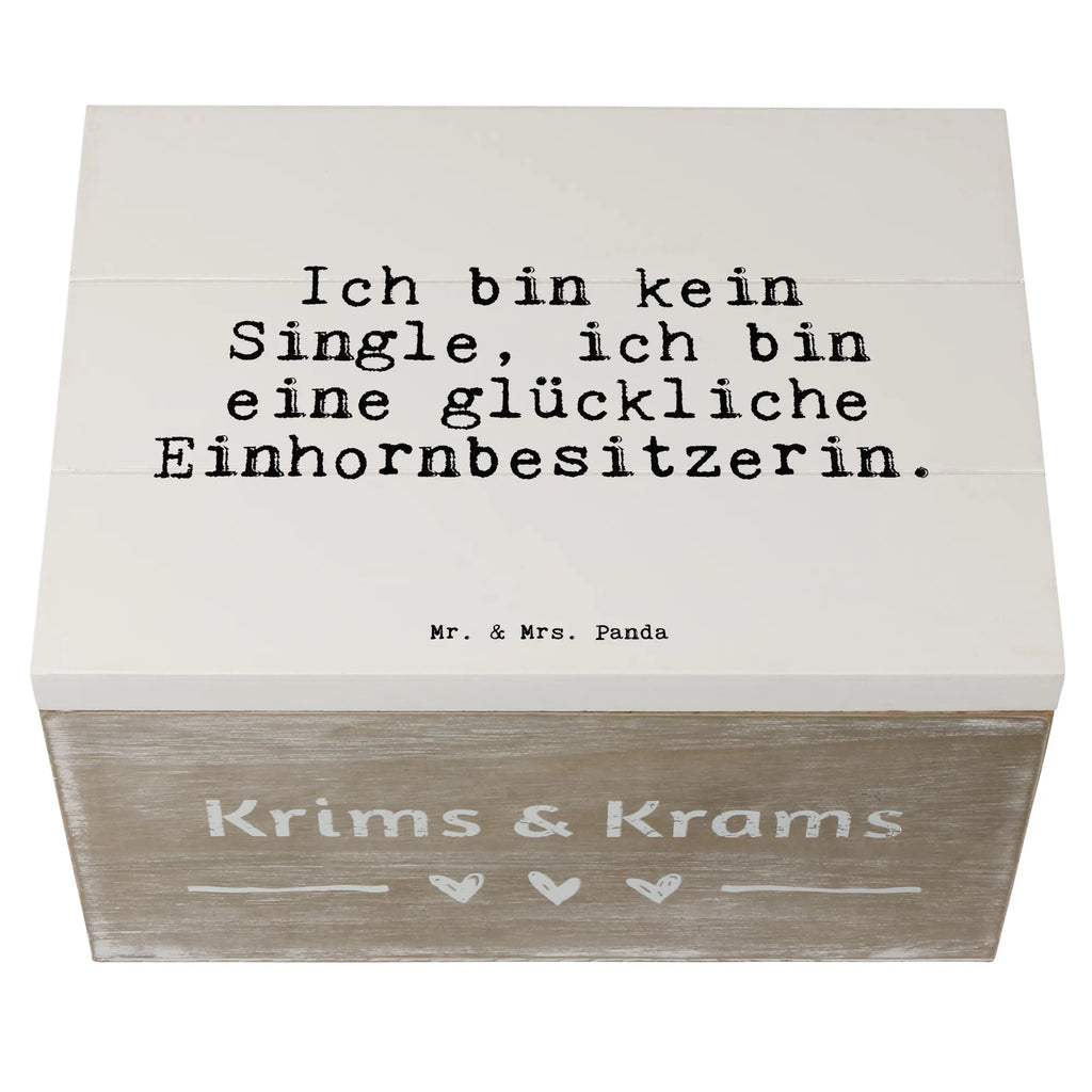 Wooden chest Ich bin kein Single,... Erinnerungskiste, Schatulle, Aufbewahrungsbox, Erinnerungsbox, XXL, Holzkiste, Schatzkiste, Geschenkdose, Kiste, Dekokiste, Geschenkbox, Truhe, Spruch, Sprüche, lustige Sprüche, Weisheiten, Zitate, Spruch Geschenke, Spruch Sprüche Weisheiten Zitate Lustig Weisheit Worte