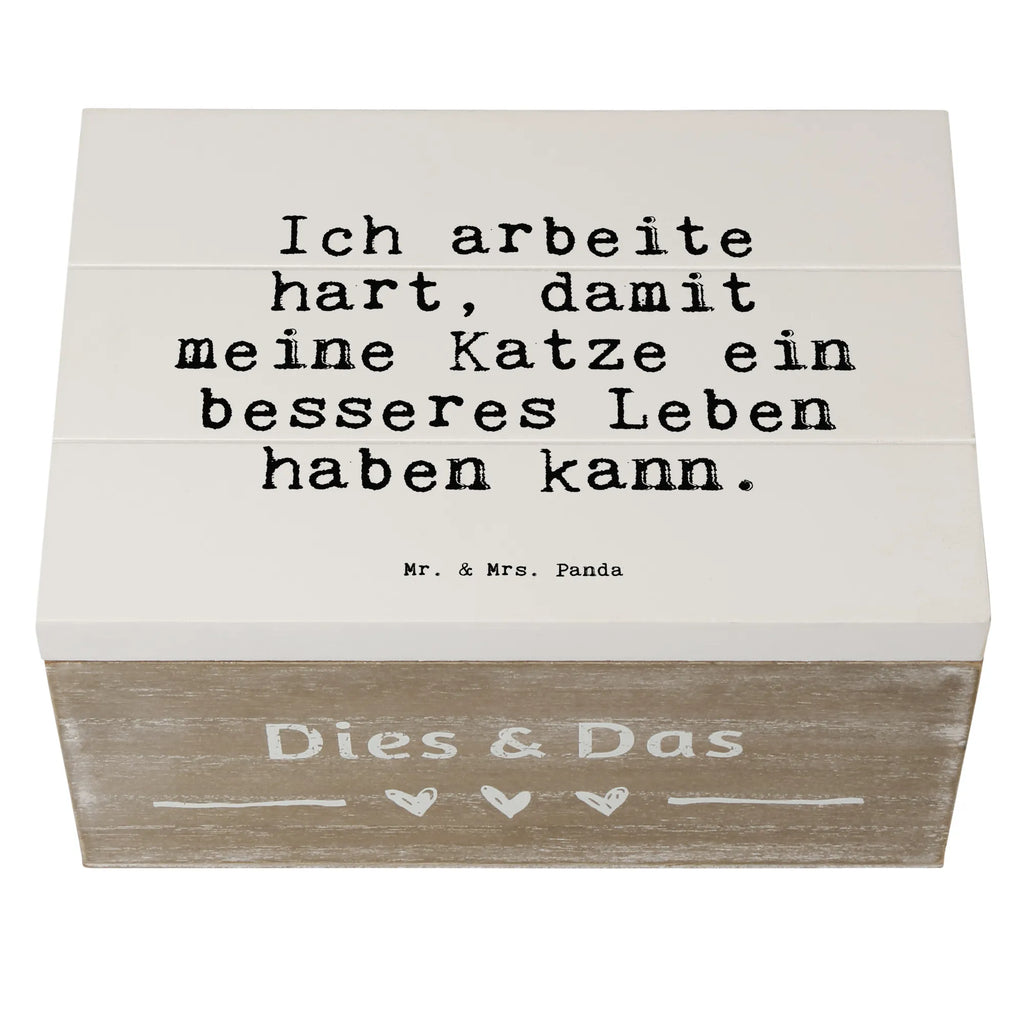 Wooden chest Ich arbeite hart, damit... Kiste, Geschenkbox, Erinnerungsbox, Truhe, Schatzkiste, XXL, Erinnerungskiste, Holzkiste, Geschenkdose, Schatulle, Dekokiste, Aufbewahrungsbox, Spruch, Sprüche, lustige Sprüche, Weisheiten, Zitate, Spruch Geschenke, Spruch Sprüche Weisheiten Zitate Lustig Weisheit Worte