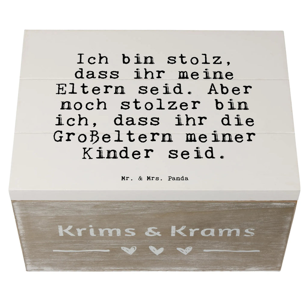 Wooden chest Ich bin stolz, dass... casket, decorative box, treasure chest, chest, Wooden box, memory box, box, storage box, XXL, saying, sayings, funny, wisdom, quotes, Sayings Proverbs Wisdom Quotes Funny Wisdom Words